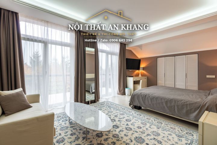 Biệt thự sân vườn có hồ bơi trong nhà (nguyên căn) – góc 16