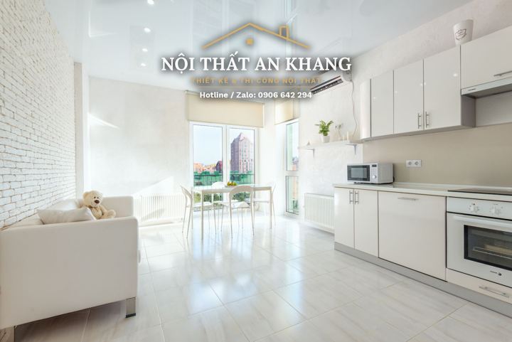 Căn hộ studio trắng sáng (nguyên căn) – góc 2