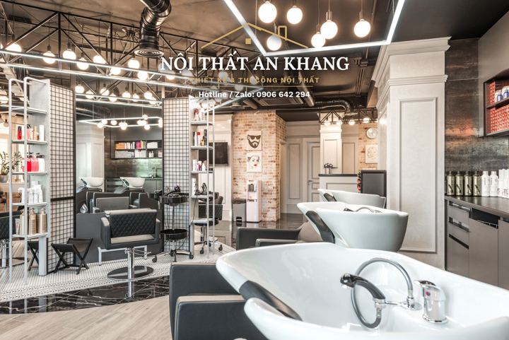 Salon làm đẹp – khu gội đầu – góc 2