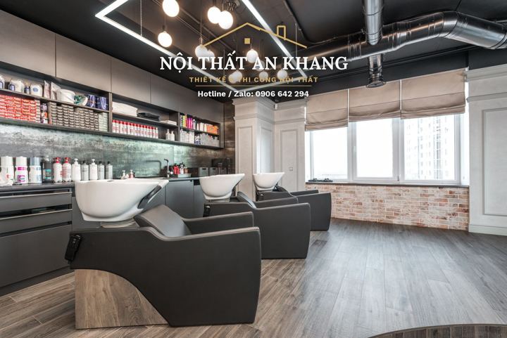 Salon làm đẹp – khu gội đầu – góc 6