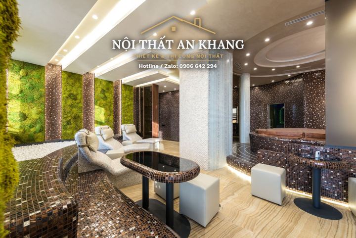 Spa thư giãn tường cây xanh – góc 2