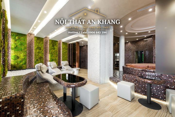 Spa thư giãn tường cây xanh – góc 3
